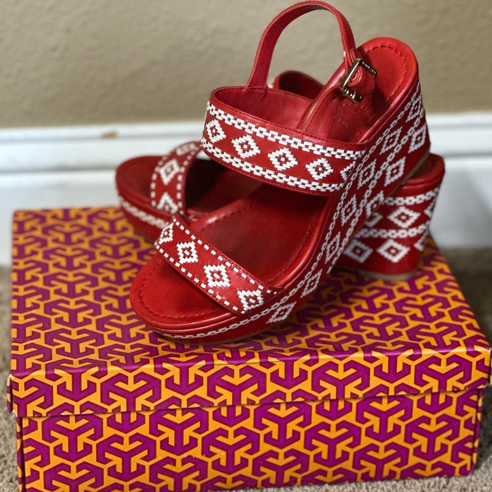 Tory Burch wedge